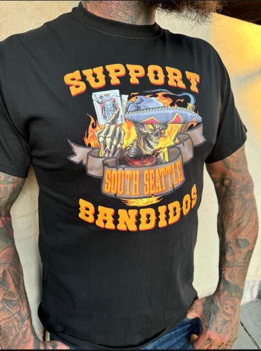 Skull support shirt